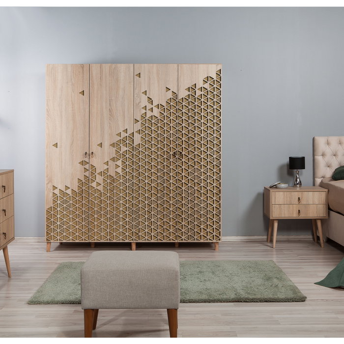 Hanah Home Armario İmaj-120 Roble Sonoma